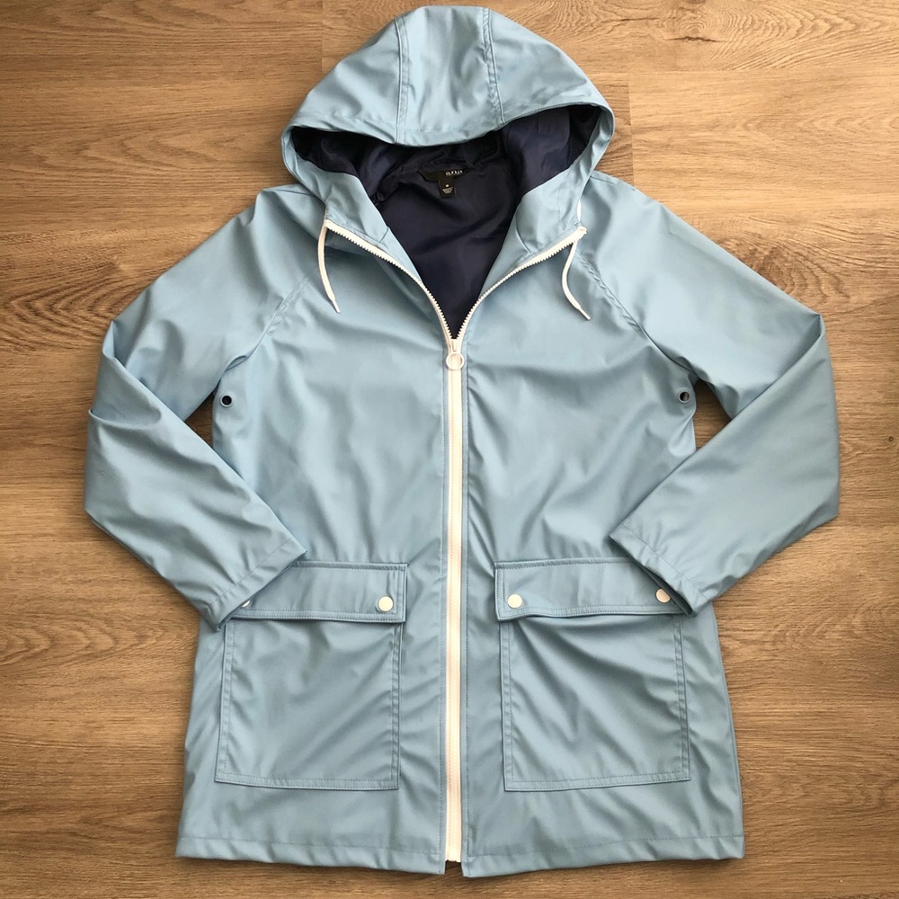 Women’s A.N.A Hooded Raincoat Size M